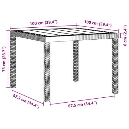 Комплект за хранене в градината 5 pcs Бяло Полипропилен