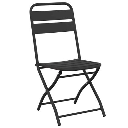 Бистро комплект 3 pcs Антрацит Стомана