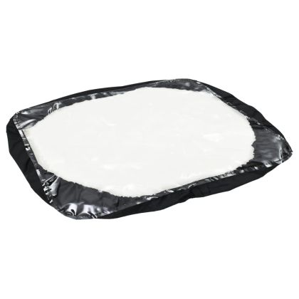 Ръчен разпръсквач за сол, PVC и стомана, 125x74x79 см, 45 л