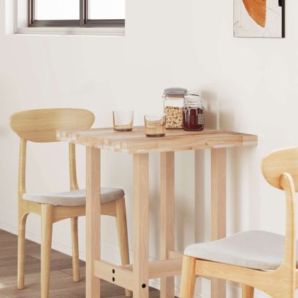 Плот за маса, правоъгълен, 80x60x4 см, акация масив