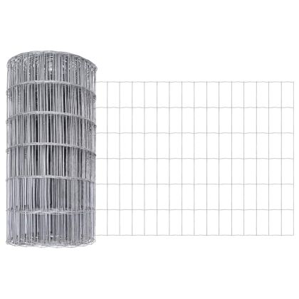 Европейска ограда 0,6 x 50 м Желязо с PVC покритие