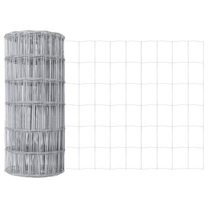 Европейска ограда 0,6 x 50 м Желязо с PVC покритие