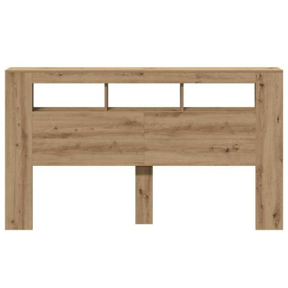 LED табла за глава Artisan Инженерна дървесина