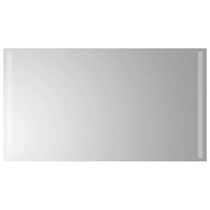 LED огледало за баня, 90x50 см