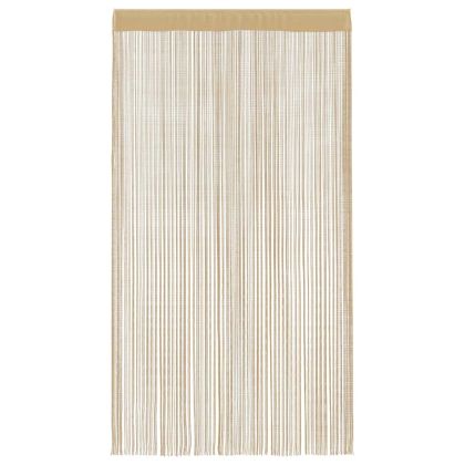 Пердета ресни, 2 бр, 100x250 см, бежови