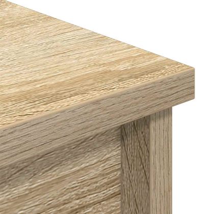 Висок шкаф, Дъб сонома, 50x35x180 cм инженерно дърво