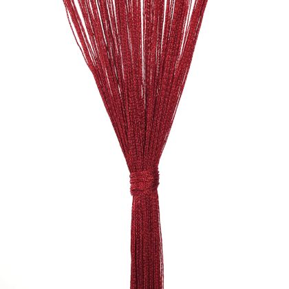 Пердета ресни, 2 бр, 100x250 см, бордо