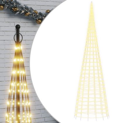 LED коледна елха 3000 LED топло бяло 800 см