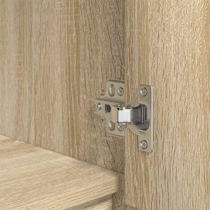 Шкаф с чекмеджета, дъб сонома 55,5x34x119,5 см, инженерно дърво