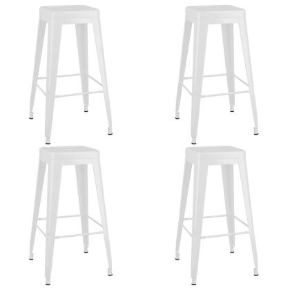 Бар комплект от 5 части, бял