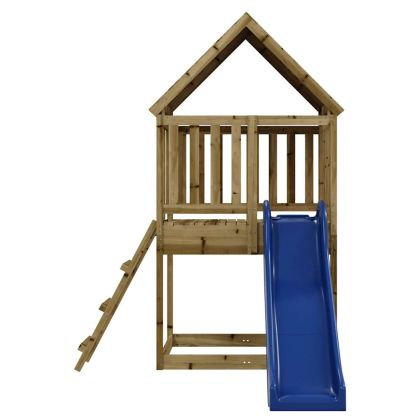 Комбинирано детско съоръжение за игра, импрегниран бор