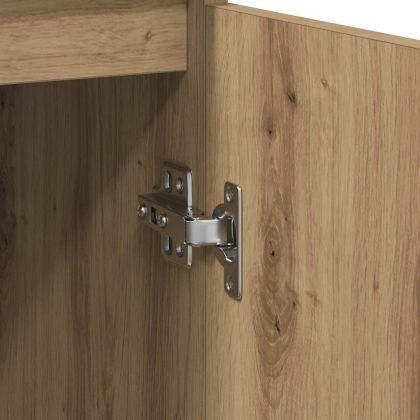 Бюфет с чекмеджета, дъб артизан 71x35x65 см Инженерна дървесина