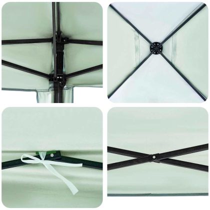 Шатър Зелен 290 x 290 x 251 см текстил