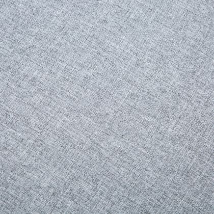 Г-образен диван тапицерия от плат 171,5x138x81,5 см светлосив