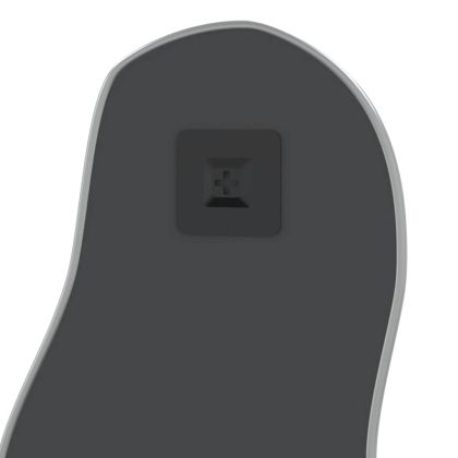 Стенно огледало сребро 80x35 см