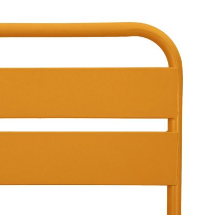 Сгъваем градински стол 2 pcs Горчица 42 x 52 x 82 см