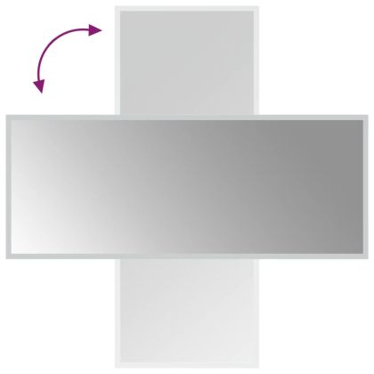 LED огледало за баня, 40x100 см