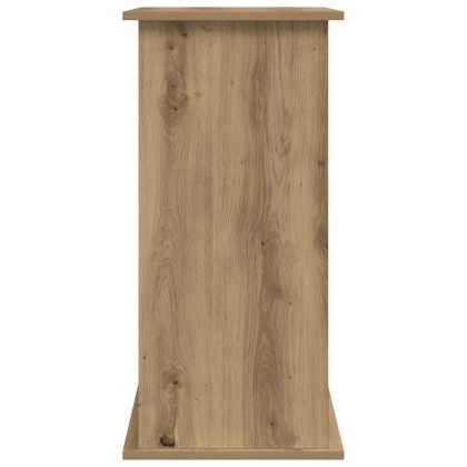Стойка за аквариум, дъб, 81x36x73 см, инженерно дърво