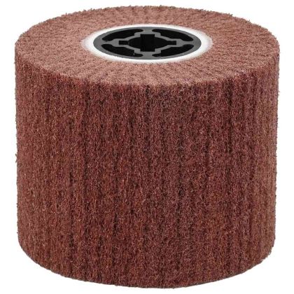 Шлифовъчни ролки 3 pcs Кафяво 12 x 12 x 10 см Синтетични влакна