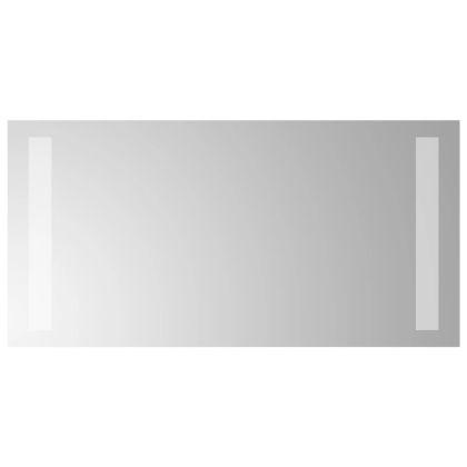 LED огледало за баня, 20x40 см
