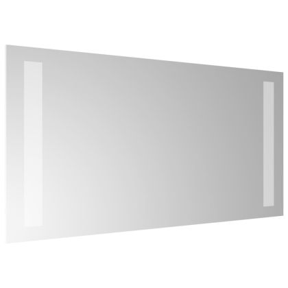 LED огледало за баня, 20x40 см