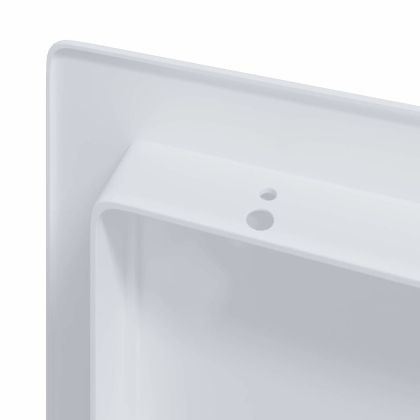 Панели за достъп 2 бр. Бяло 15 x 15 см ABS пластмаса