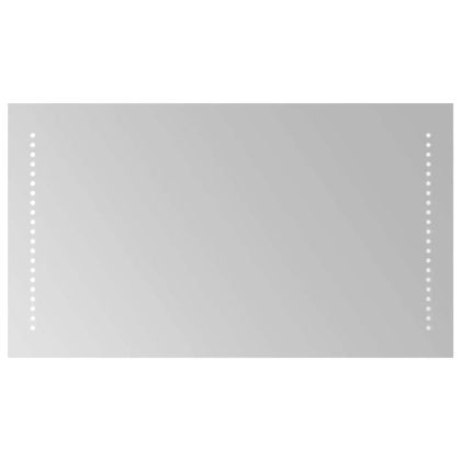 LED огледало за баня, 70x40 см