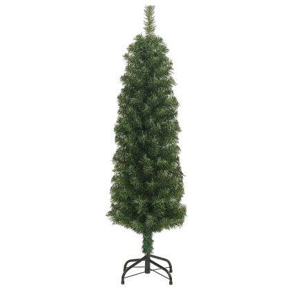 С изкуствено коледно дърво с 150 LED светодиода Зелен 120 cm