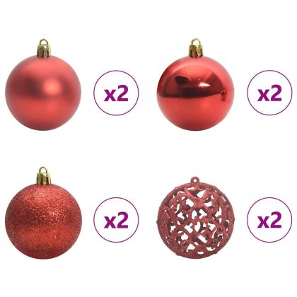 С изкуствено коледно дърво с 150 LED светодиода Зелен 150 cm