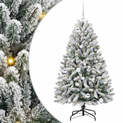 С изкуствено коледно дърво 150 cm 150 LED светодиода Топло бяло