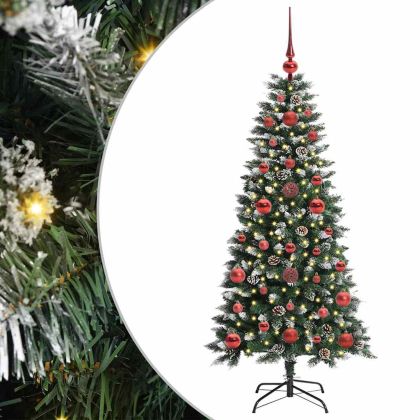 С изкуствено коледно дърво Зелено 120 cm
