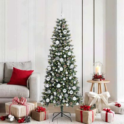 С изкуствено коледно дърво Зелено 180 cm