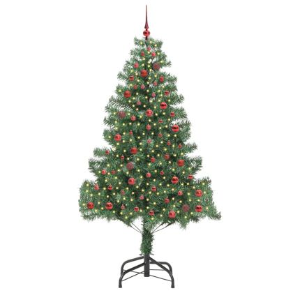 Коледно дърво Зелен 210 cm ПВЦ