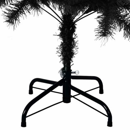 Коледно дърво Черно 150 cm ПВЦ