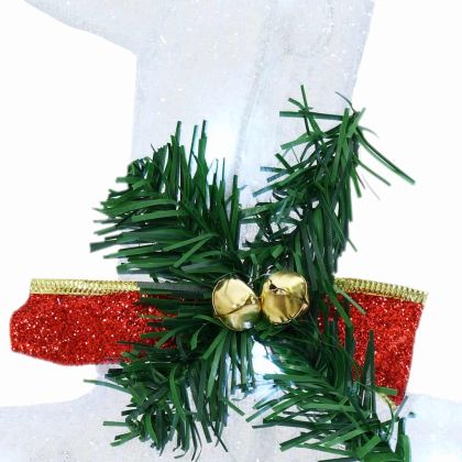LED елени 2 pcs Студено бяло текстил