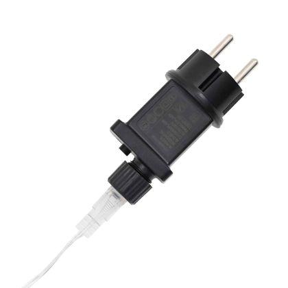 Коледен знак с 240 LED светодиода Многоцветен 99,5 x 54 см ПВЦ