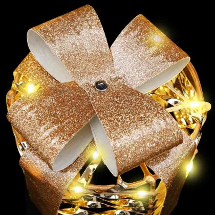 Декорация за Подаръчна Кутия 3 pcs 20 x 20 x 20 см PET