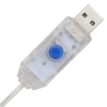 LED елени с 60 LED светодиода 3 pcs Топло бяло PET