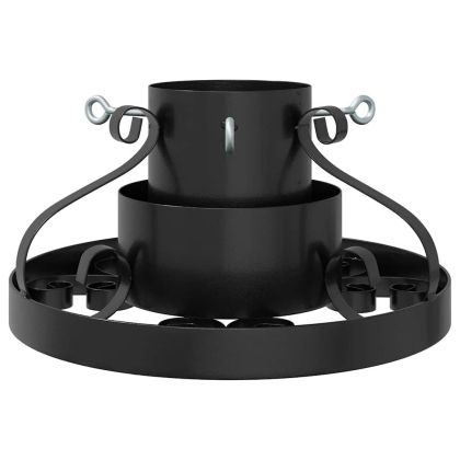 Статив за коледно дърво Черно 40 x 40 x 21 см Стомана