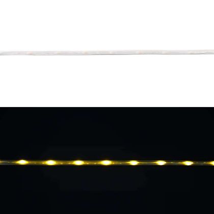 Светещо въже с 480 LED светодиода Топло бяло 20 m ПВЦ