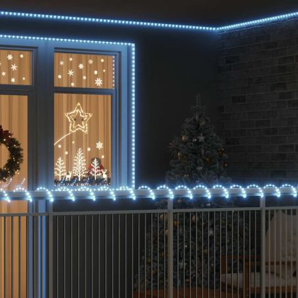 Светещо въже с 120 LED светодиода Студено бяло 5 m ПВЦ
