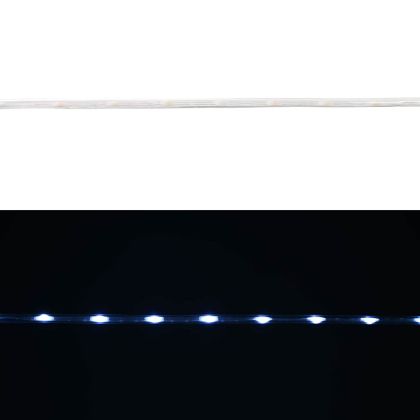 Светещо въже с 120 LED светодиода Студено бяло 5 m ПВЦ