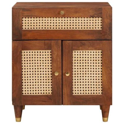 Нощни маси с чекмедже 50 x 33 x 60 см Солидно мангово дърво