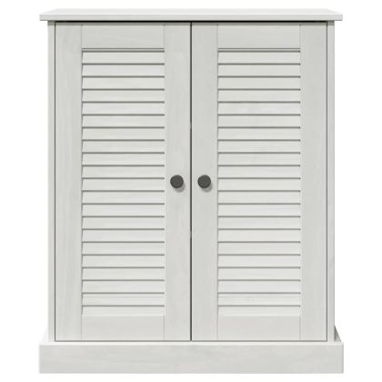 Шкаф за баня с рафт VIGO Бяло и антикварно бяло 68 x 34 x 80 см