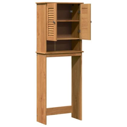 Тоалетна Шкаф с рафт VIGO Кафяв и меден кафяв 60 x 27 x 161 см