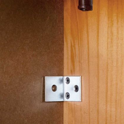 Тоалетна Шкаф с рафт VIGO Кафяв и меден кафяв 60 x 27 x 161 см