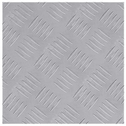 Стъпало Квадратна 4 pcs Сребрист 30 x 30 cm Алуминий