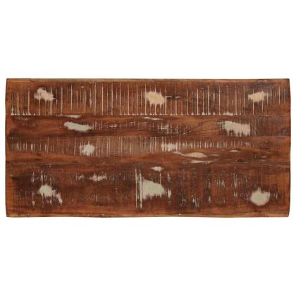 Н nesting маса 3 pcs Кафяво Солидно възстановено дърво