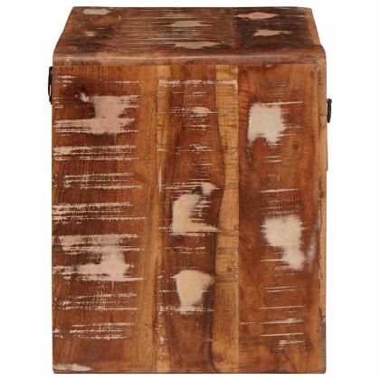 Стенно монтиран шкаф до легло Многоцветен 40 x 30 x 36 см