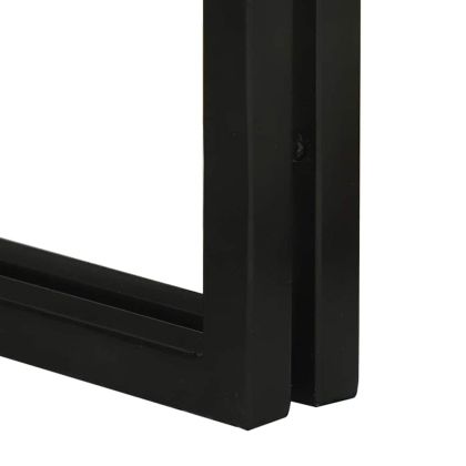 Н nesting маса 3 pcs Солидно рециклирано дърво и метал